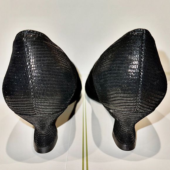 VANEL ASTYR BLACK PRINT - Women's Size 7W - Picture 6 of 10